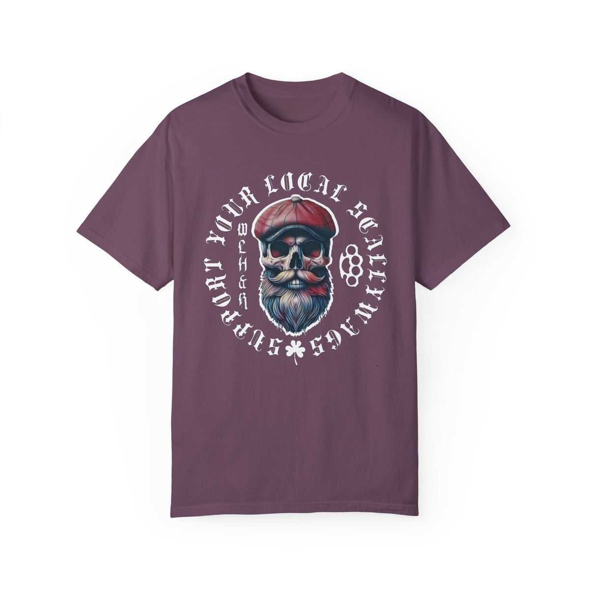 Support Scallywags Unisex T-Shirt - Your Local Garage Halloween Style