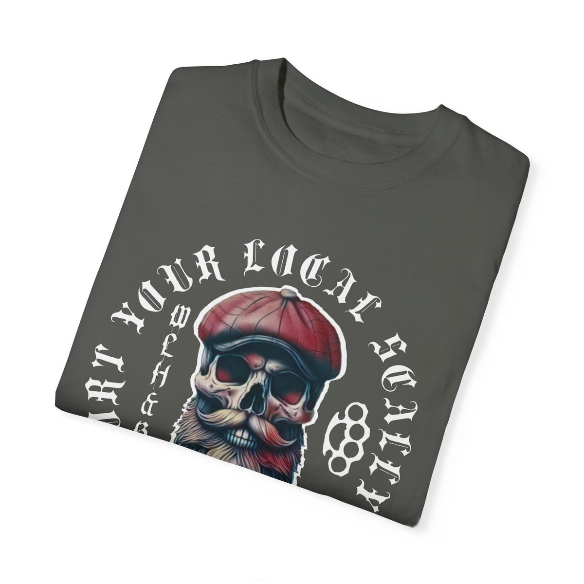 Support Scallywags Unisex T-Shirt - Your Local Garage Halloween Style