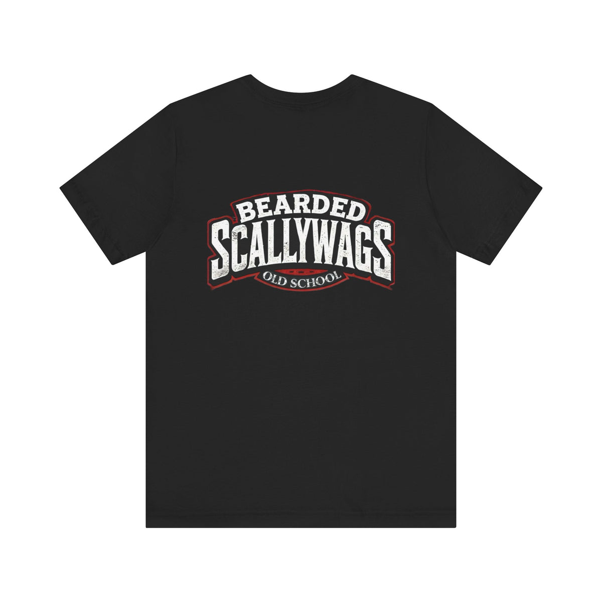 Old School back print Short Sleeve Tee