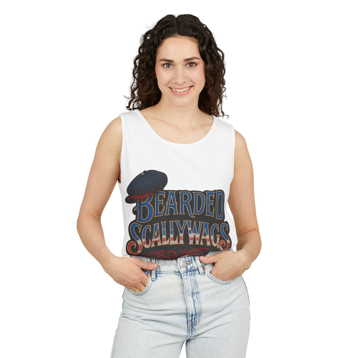 Scallywag 4th July Garment-Dyed Tank Top