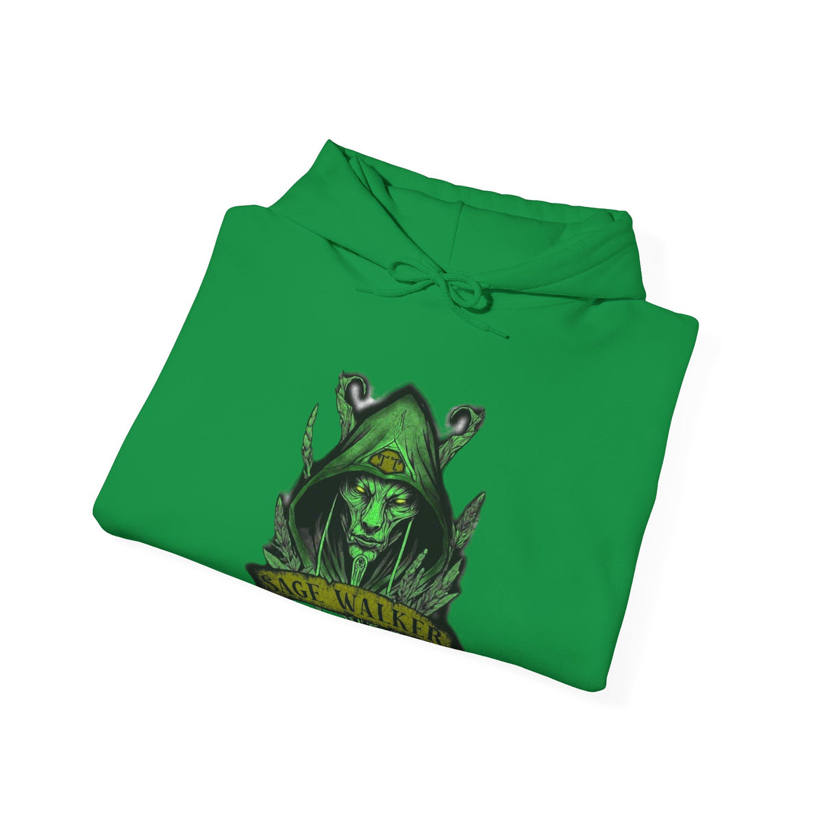 Sage Walker Green Hooded Sweatshirt
