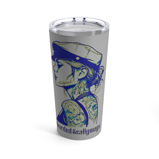 scallywench grey Tumbler 20oz