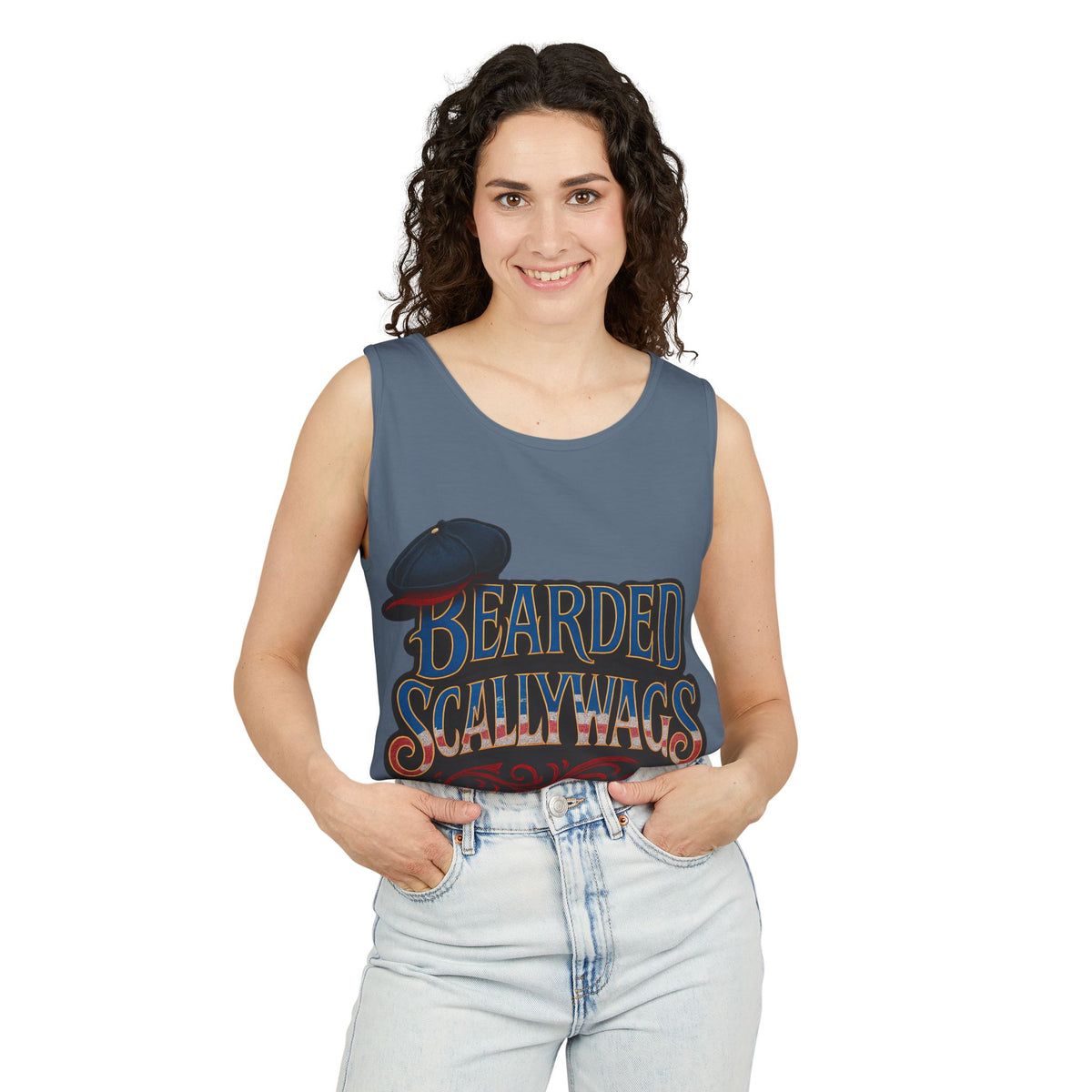 Scallywag 4th July Garment-Dyed Tank Top