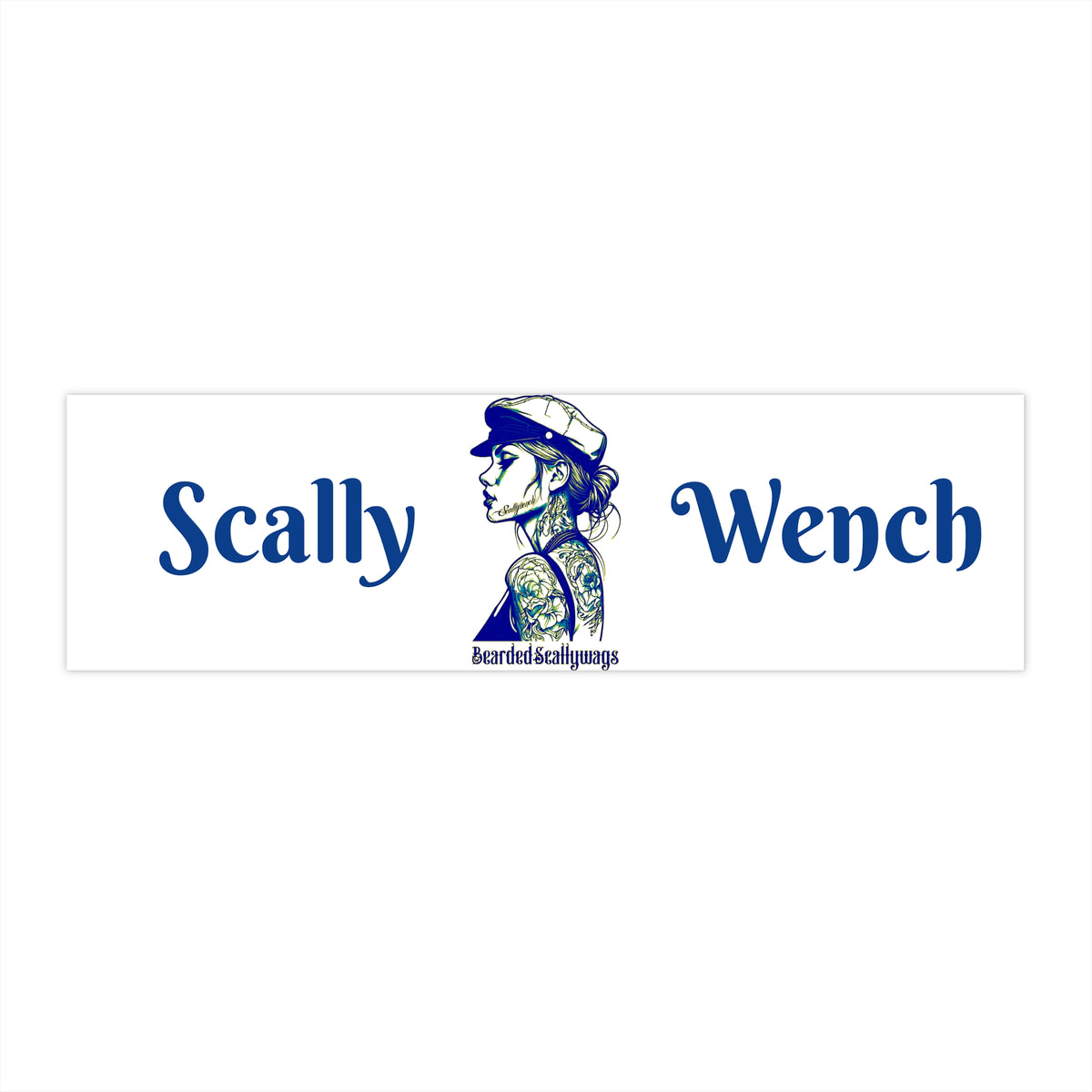 Scally Wench Bumper Stickers