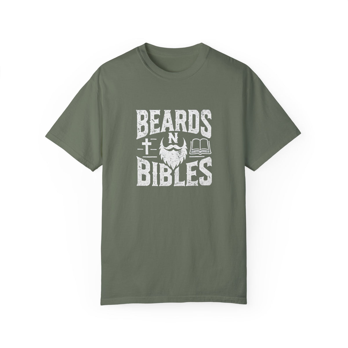 Beards N Bibles Garment-Dyed T-shirt