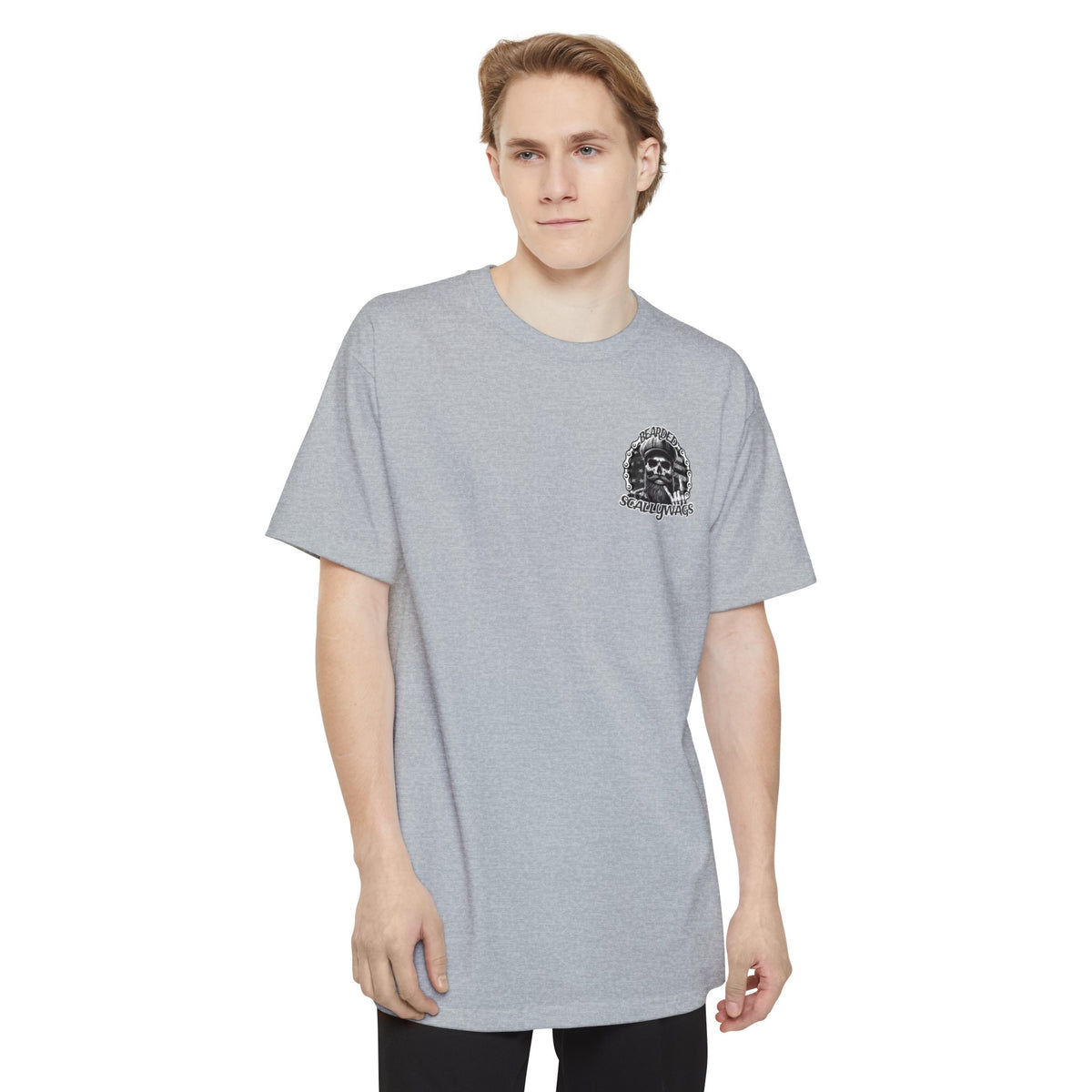 Bones Back Print Tall Beefy-T® T-Shirt