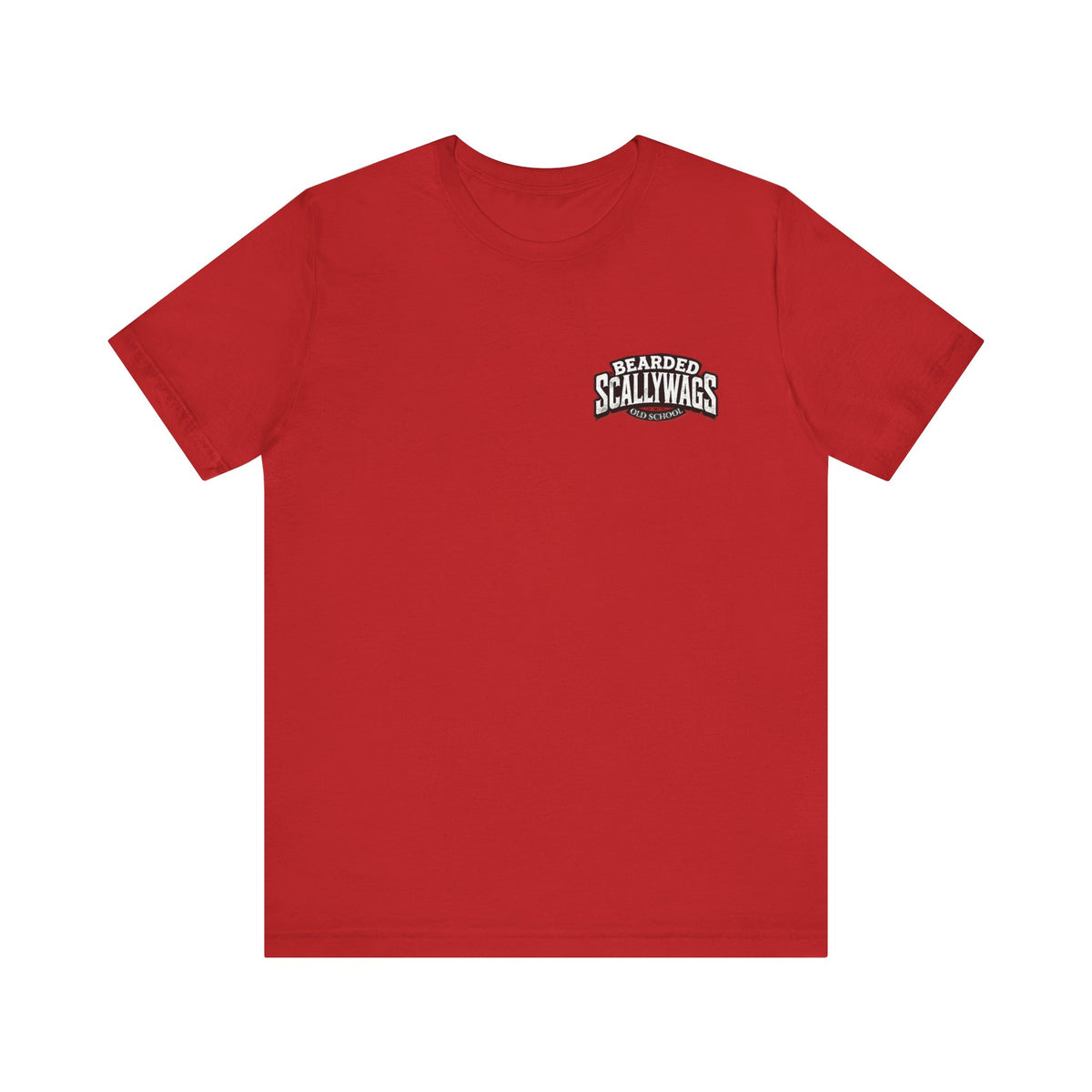Old School back print Short Sleeve Tee