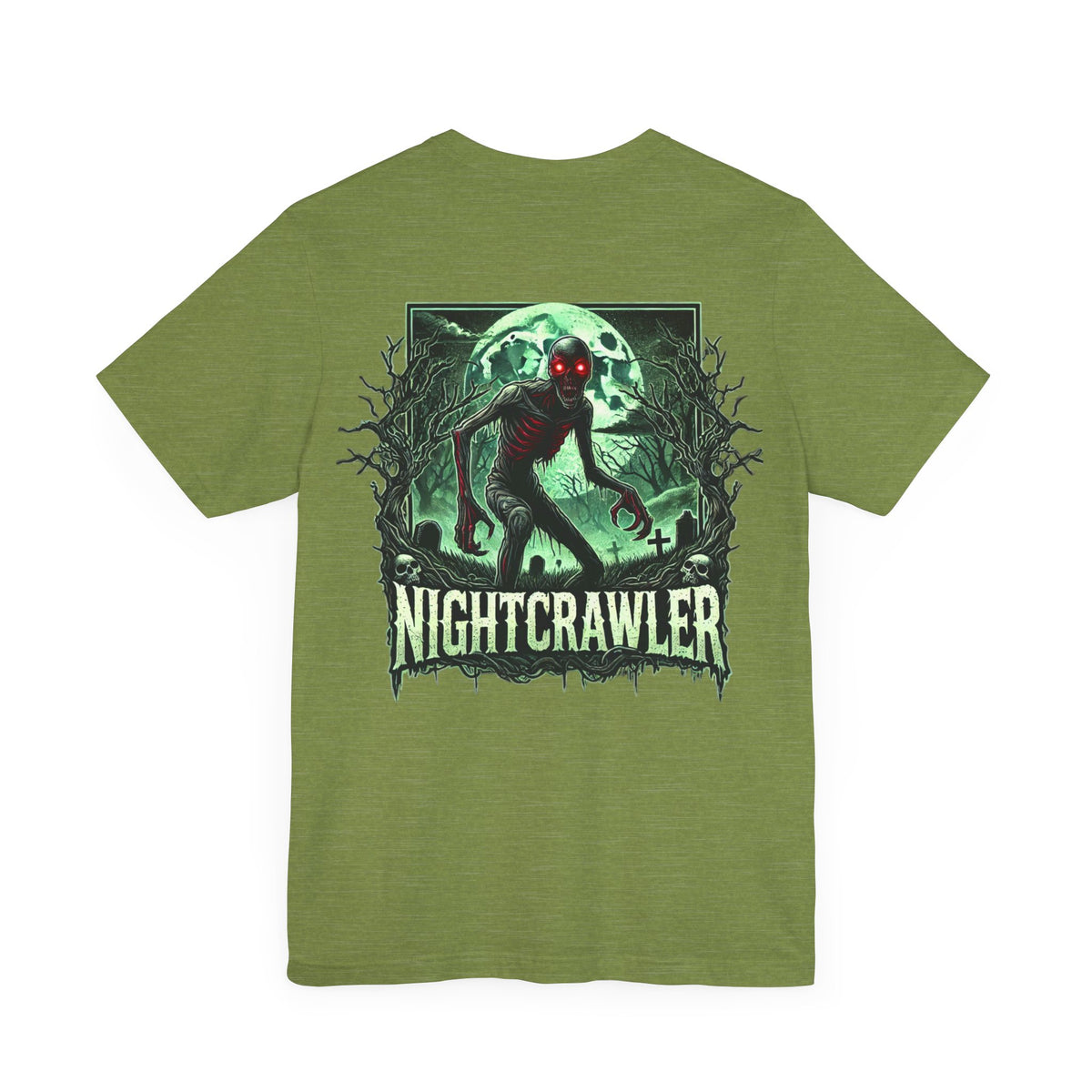 Unisex Nightcrawler Graphic Tee - Spooky Halloween T-Shirt for Monster Lovers