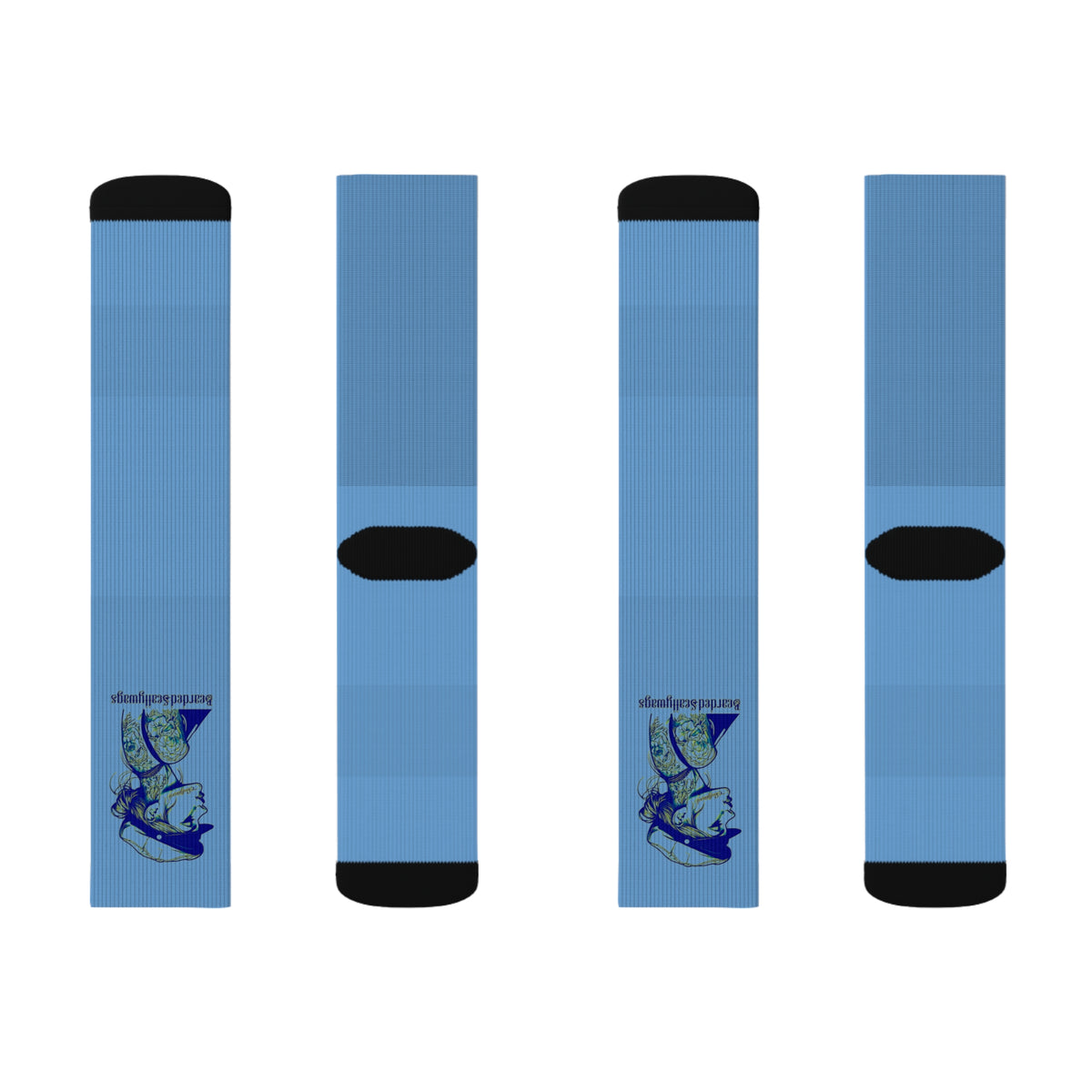 Scallywench Sublimation Socks