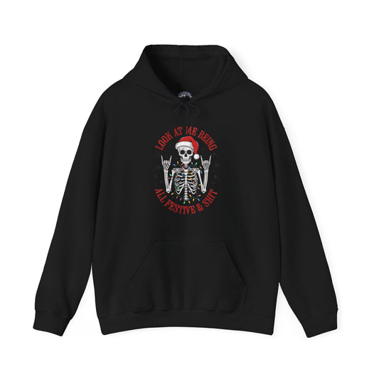 Festive Heavy Blend™ Hooded Sweatshirt