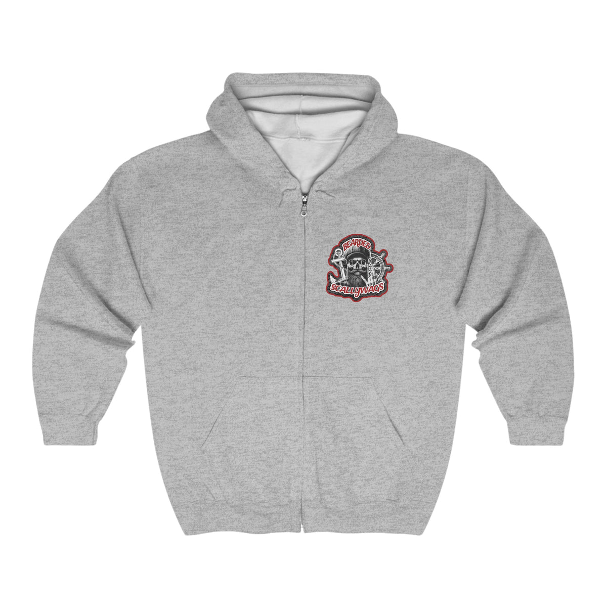 Scurvy Unisex Heavy Blend™ Full Zip Hooded Sweatshirt