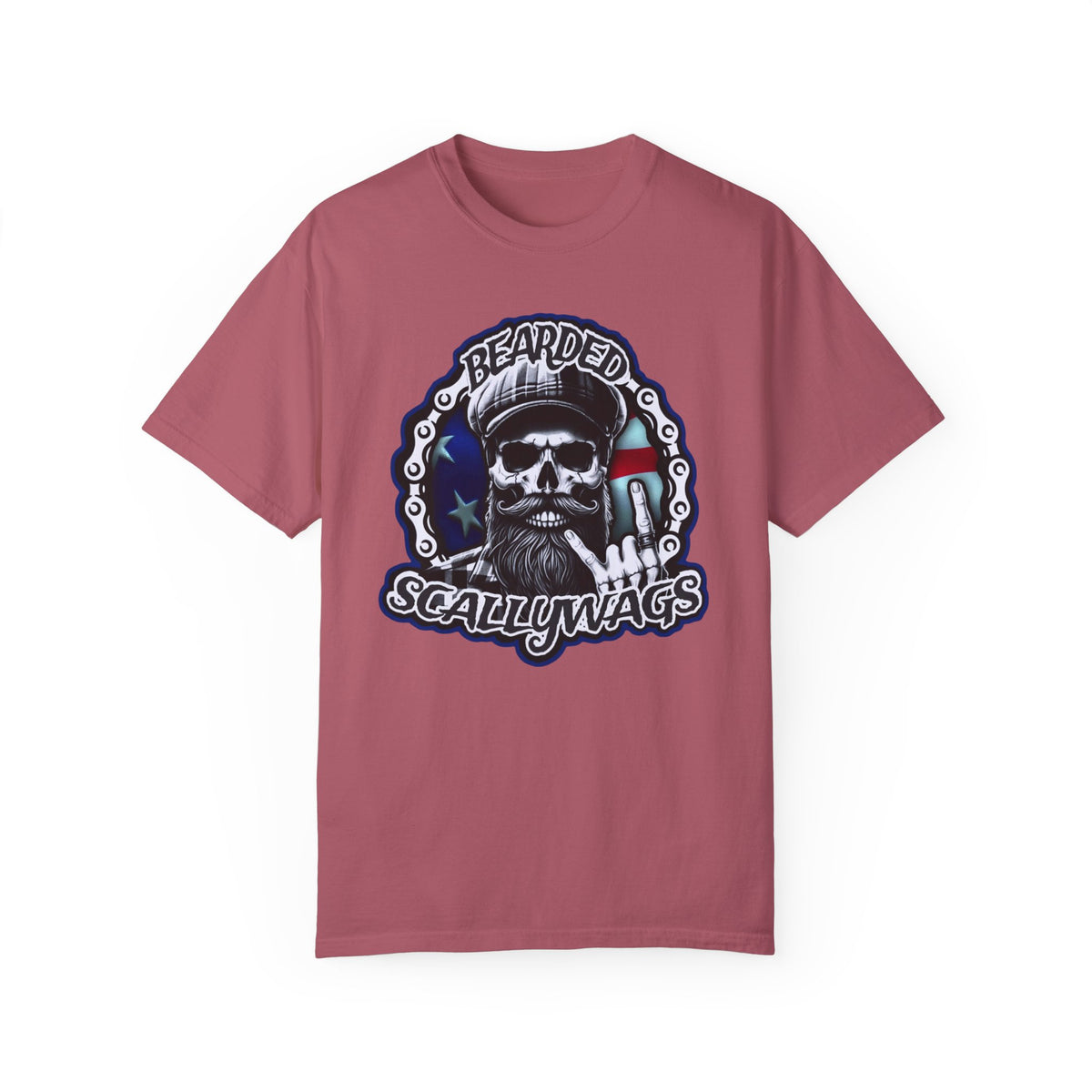 Bones America  Garment-Dyed T-shirt