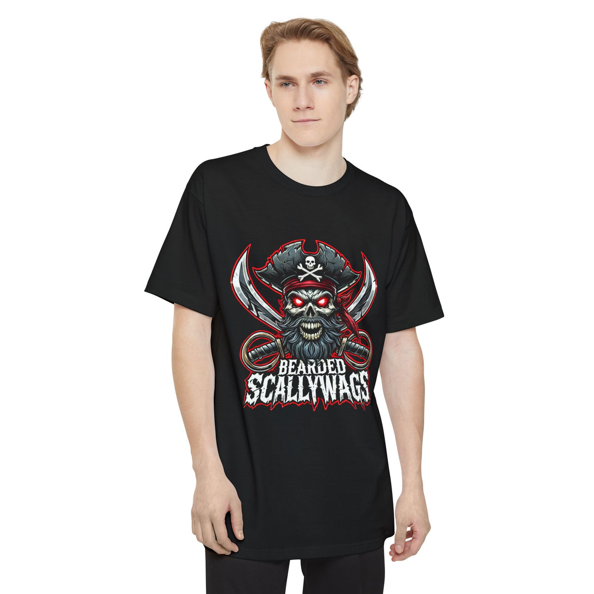 Scallywags Pirate T-Shirt - Unisex Tall Beefy-T®