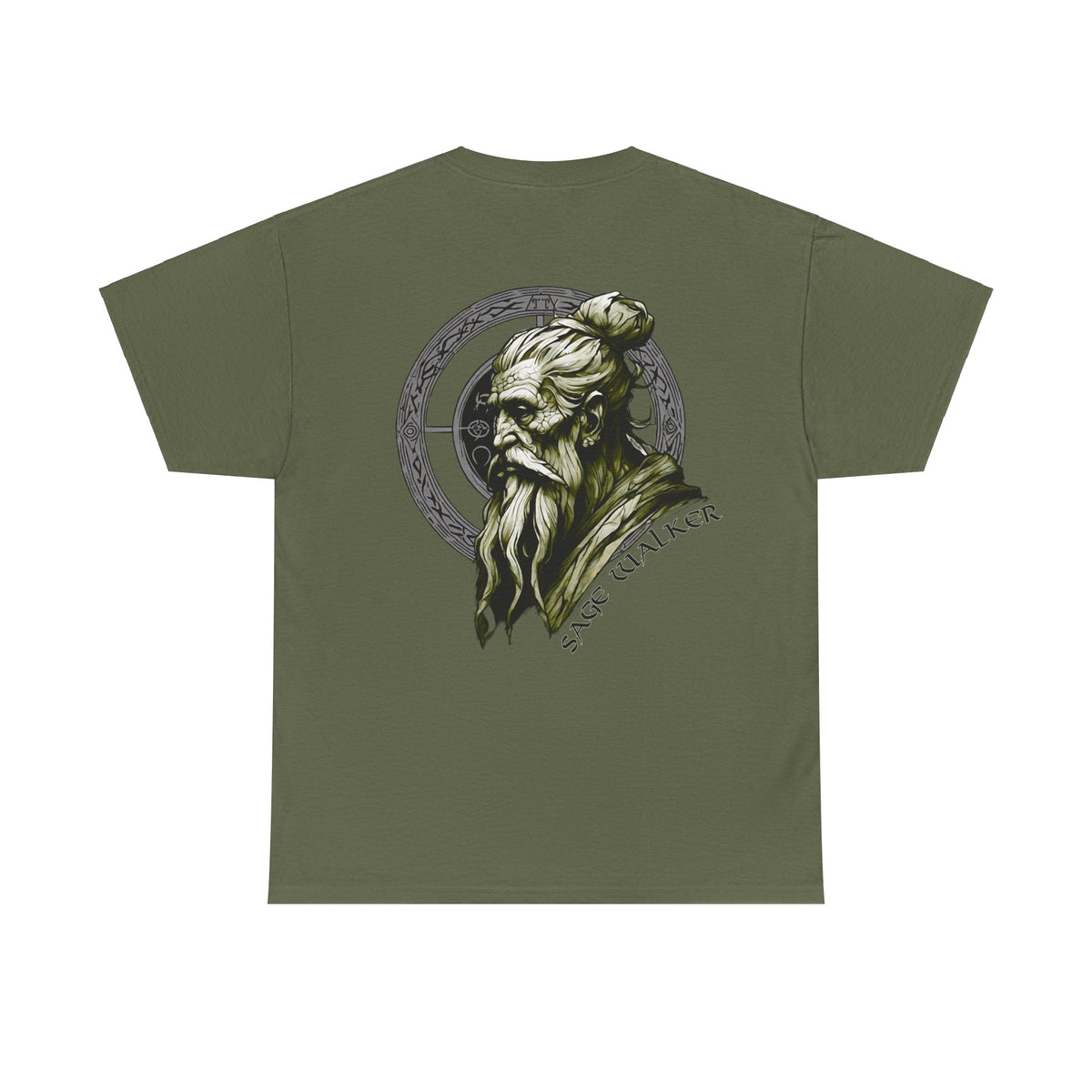 Sage Walker Back Print Heavy Cotton Tee