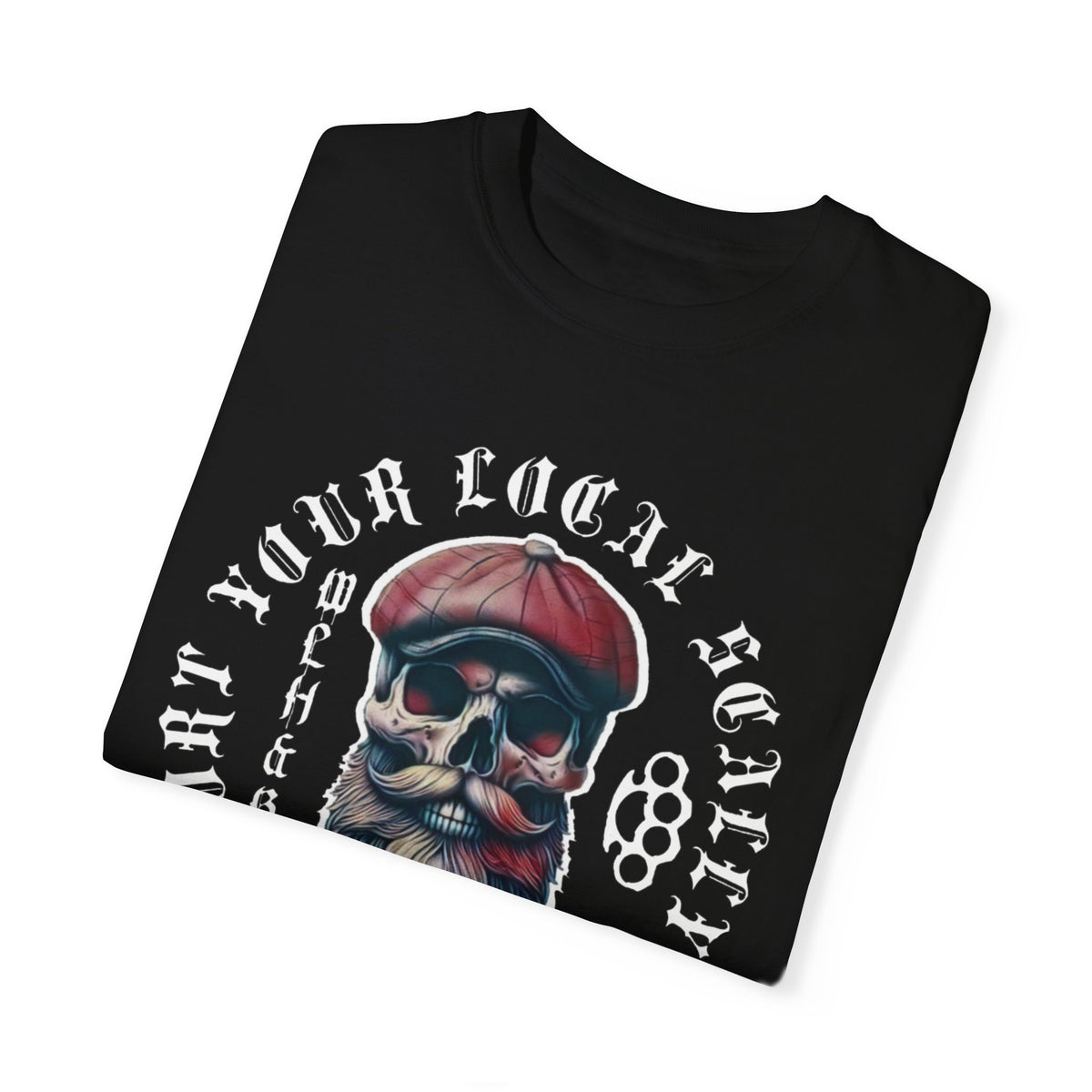 Support Scallywags Unisex T-Shirt - Your Local Garage Halloween Style