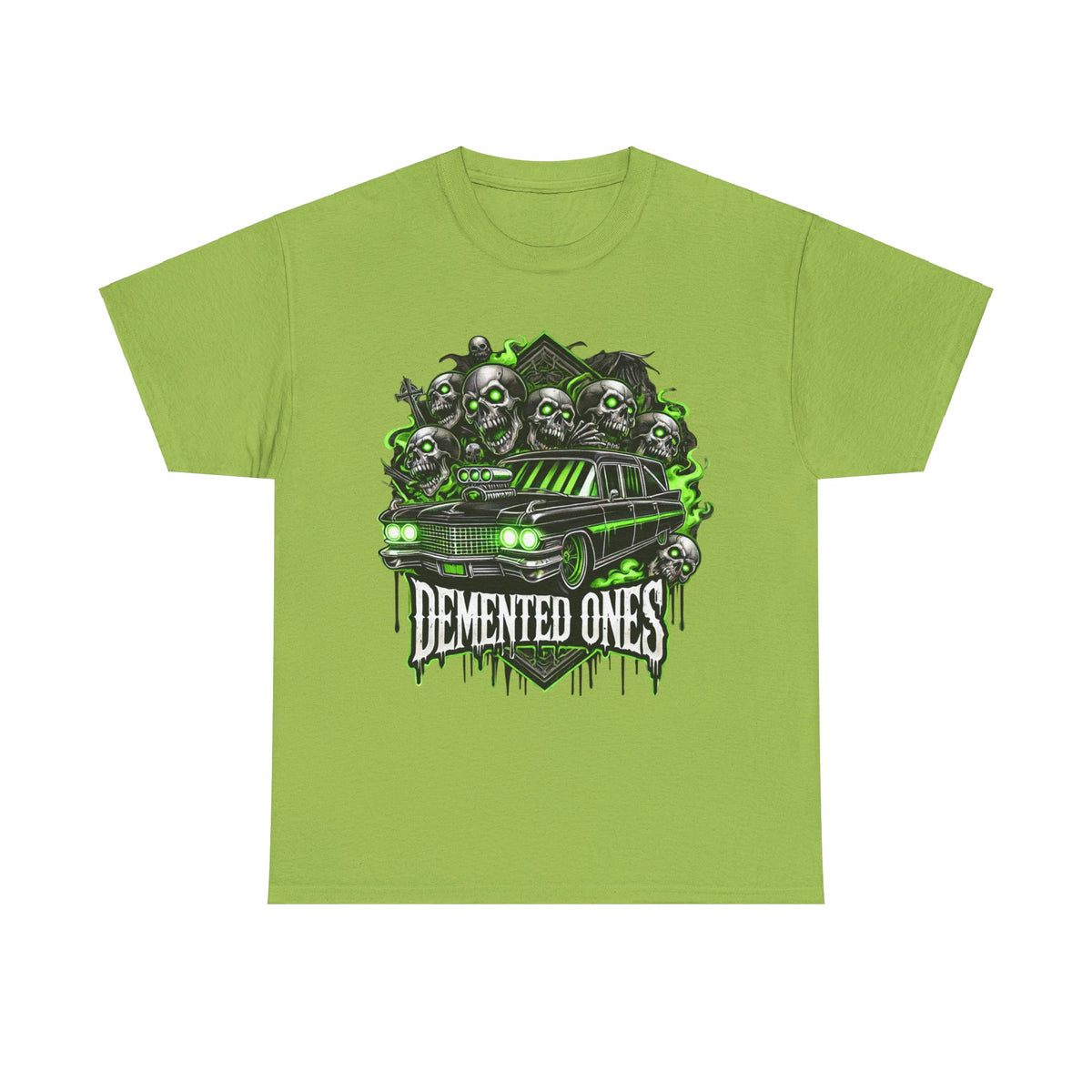 Demented Hearse  Heavy Cotton Tee