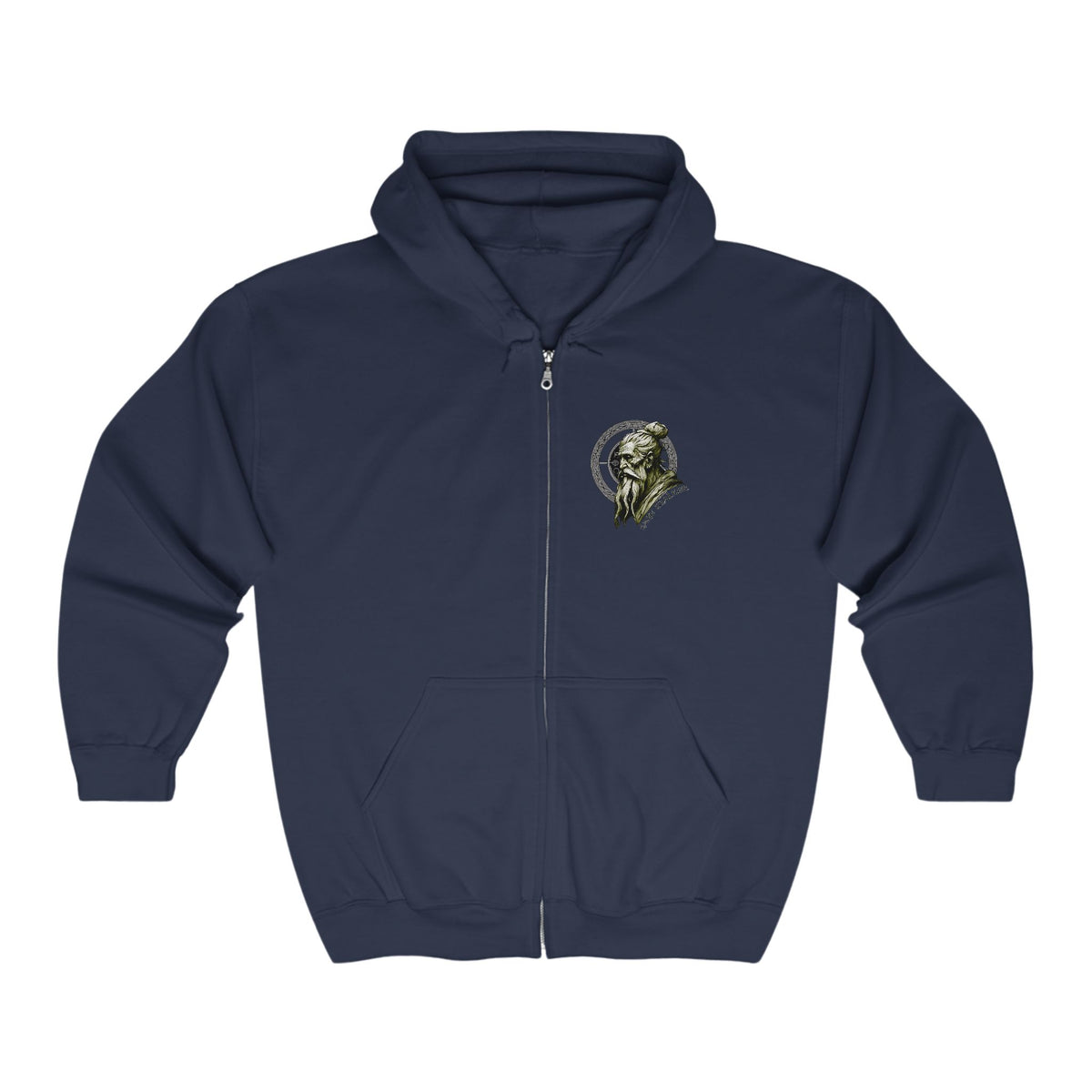 Sage Walker Heavy Blend™ Full Zip Hooded Sweatshirt