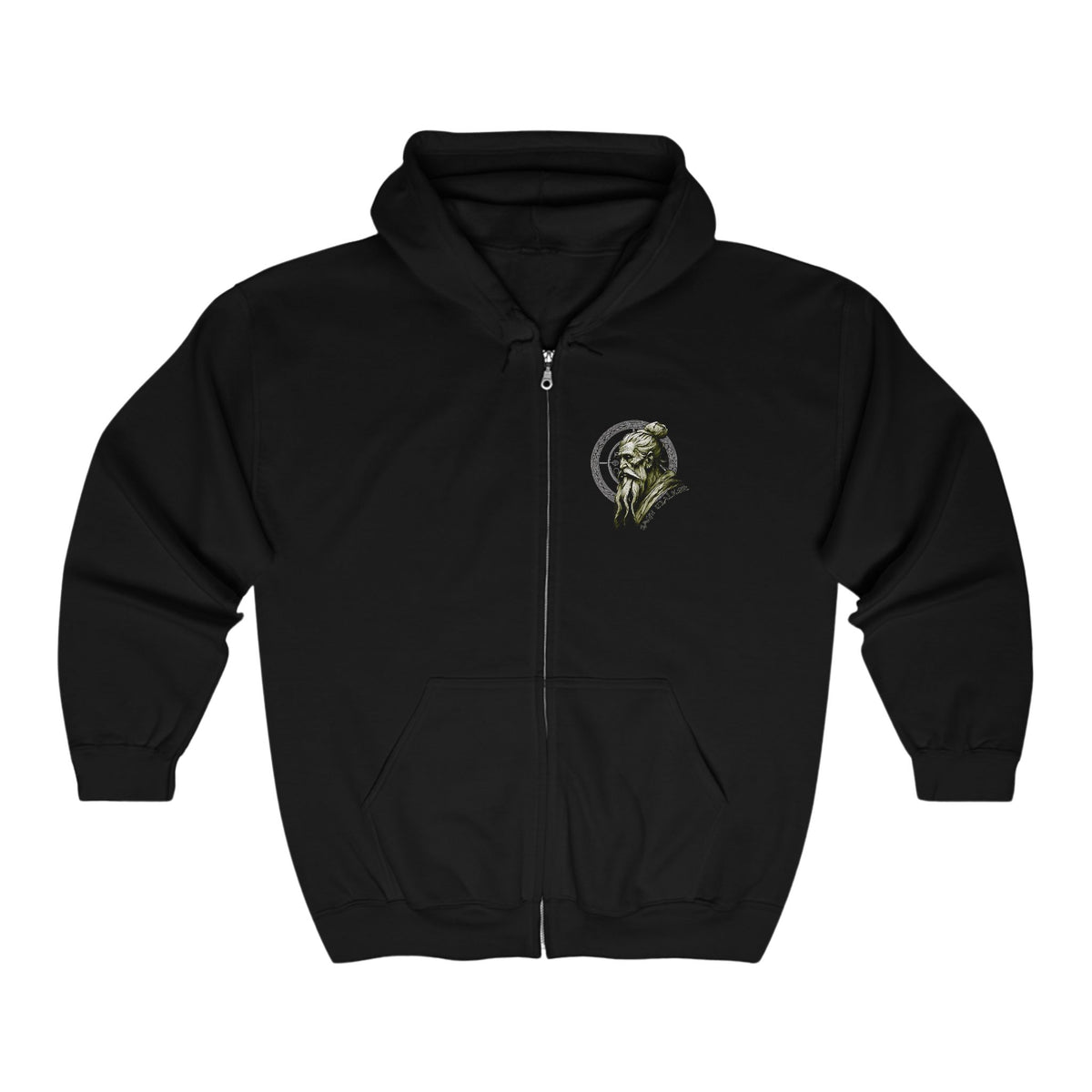 Sage Walker Heavy Blend™ Full Zip Hooded Sweatshirt