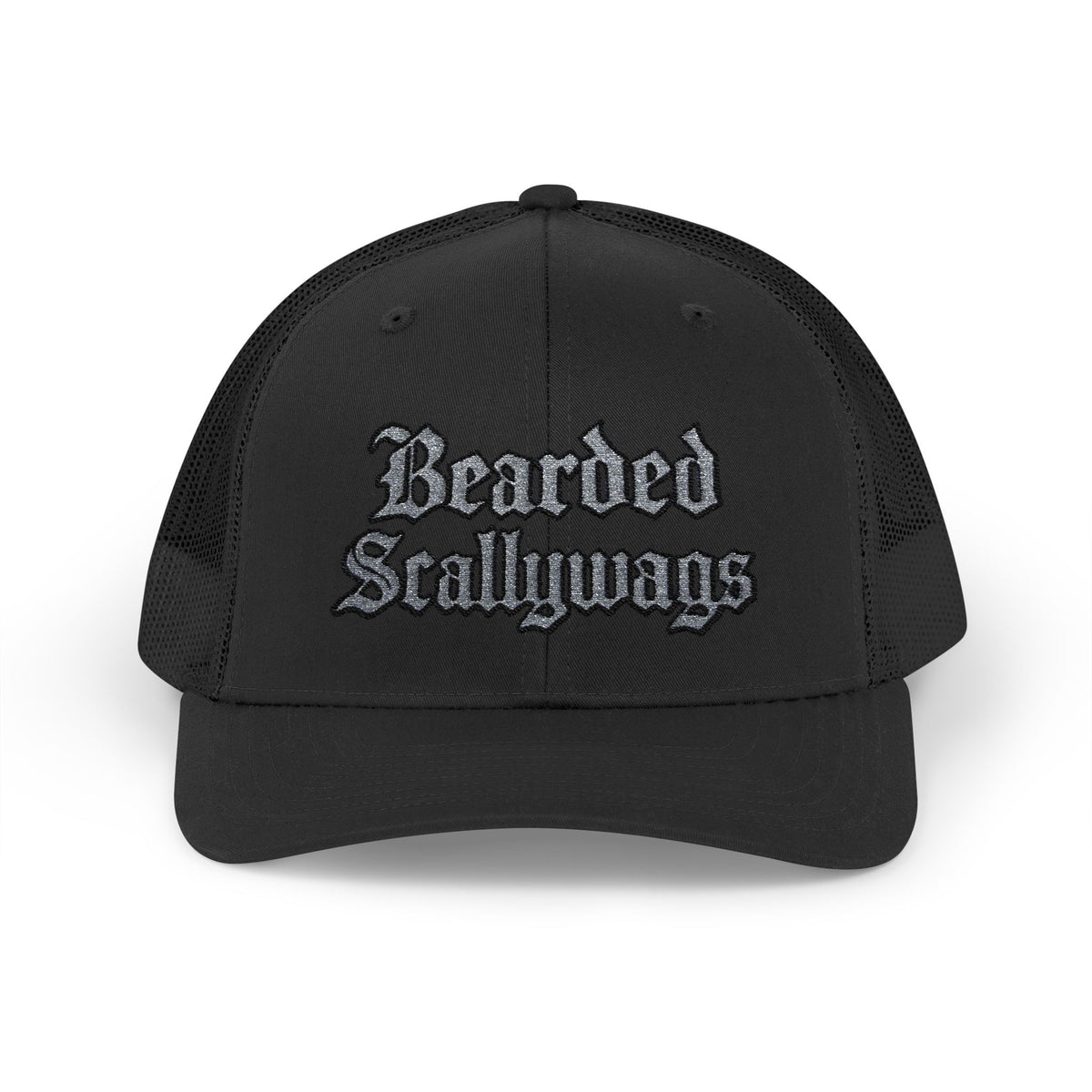 Bearded Scallywags Snapback Trucker Cap - Stylish Hat for Pirates and Adventurers