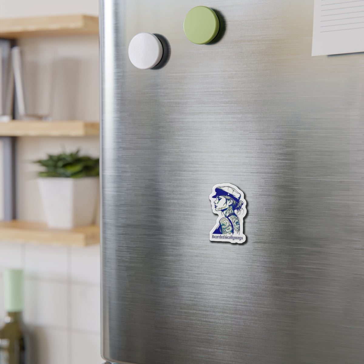Scallywench Die-Cut Magnets