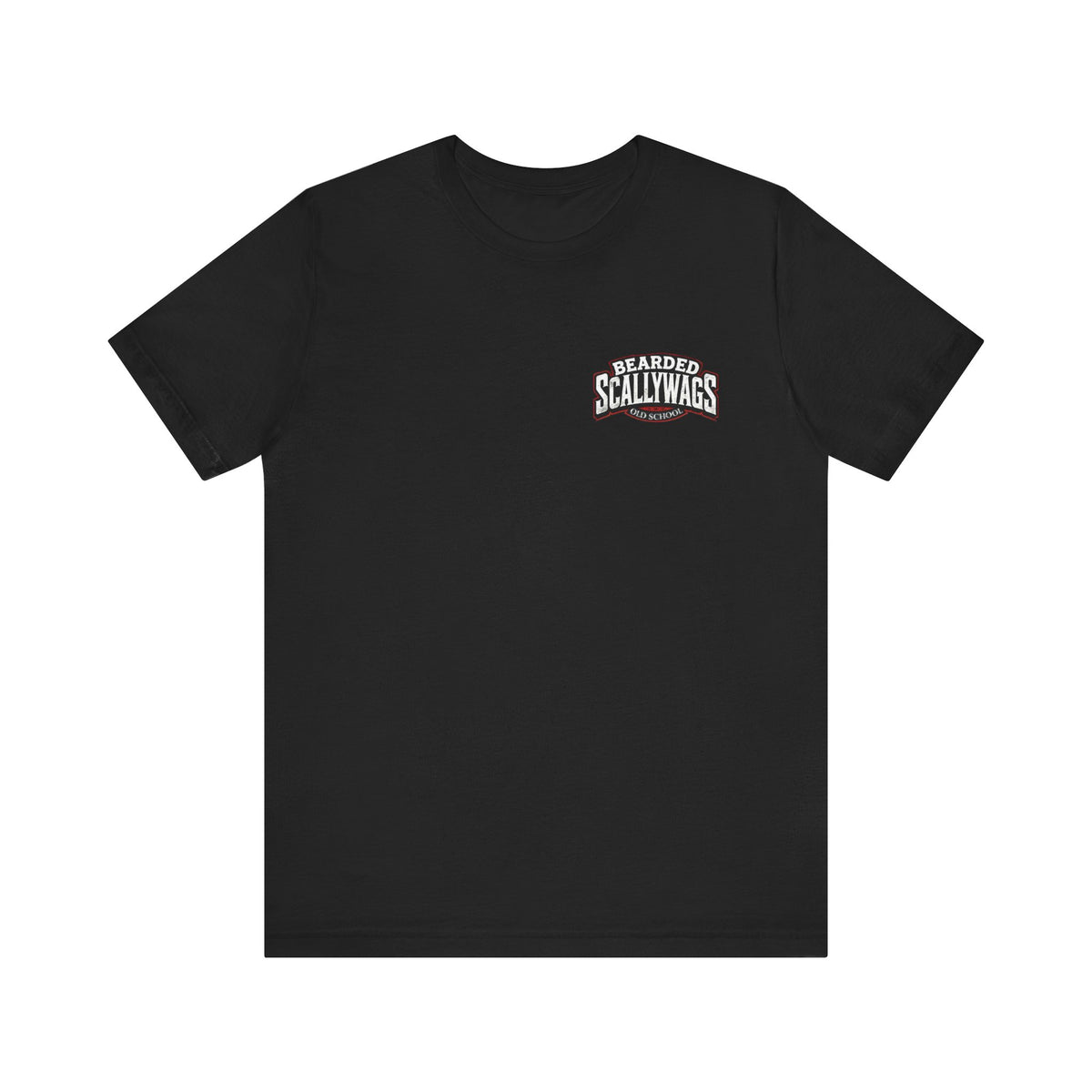 Old School back print Short Sleeve Tee