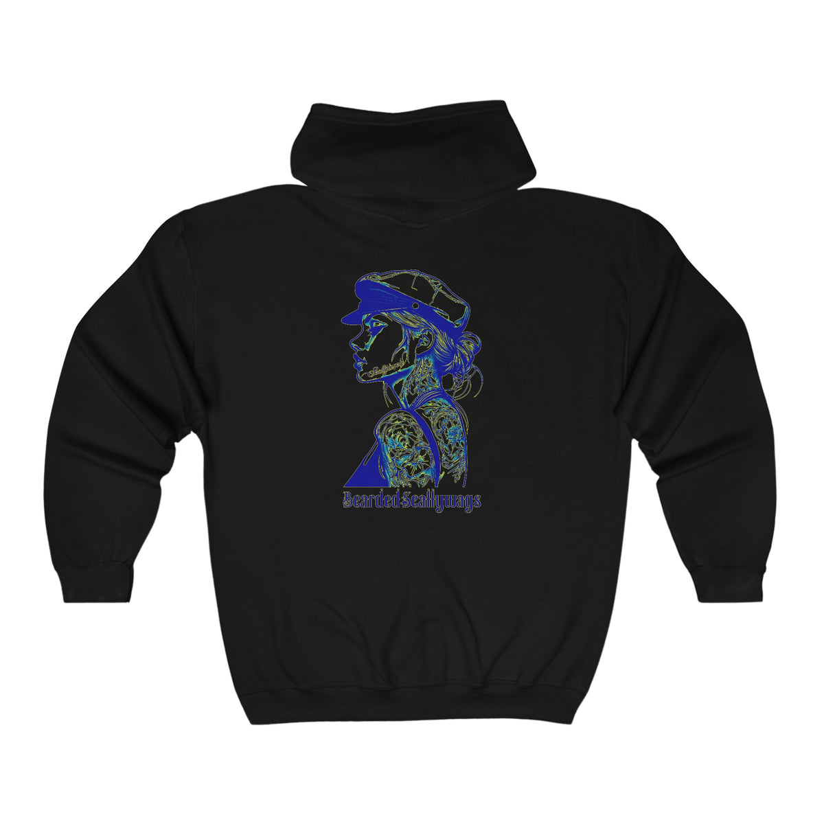 Scallywench Heavy Blend™ Full Zip Hooded Sweatshirt