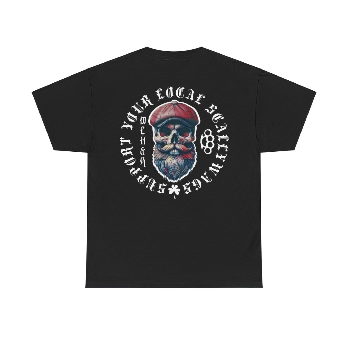 Support Local back Heavy Cotton Tee