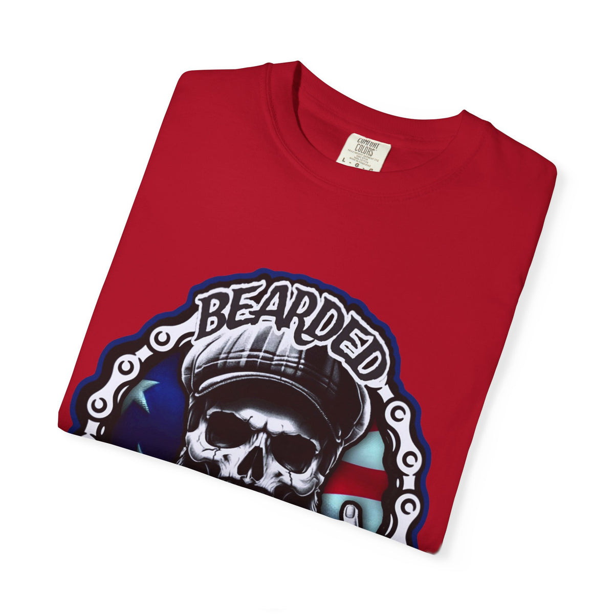 Old Glory T-Shirt | Unisex Garment-Dyed Tee for Pirate Lovers | Beachwear, Gift for Dad, Casual Wear, Festivals, Birthday Present