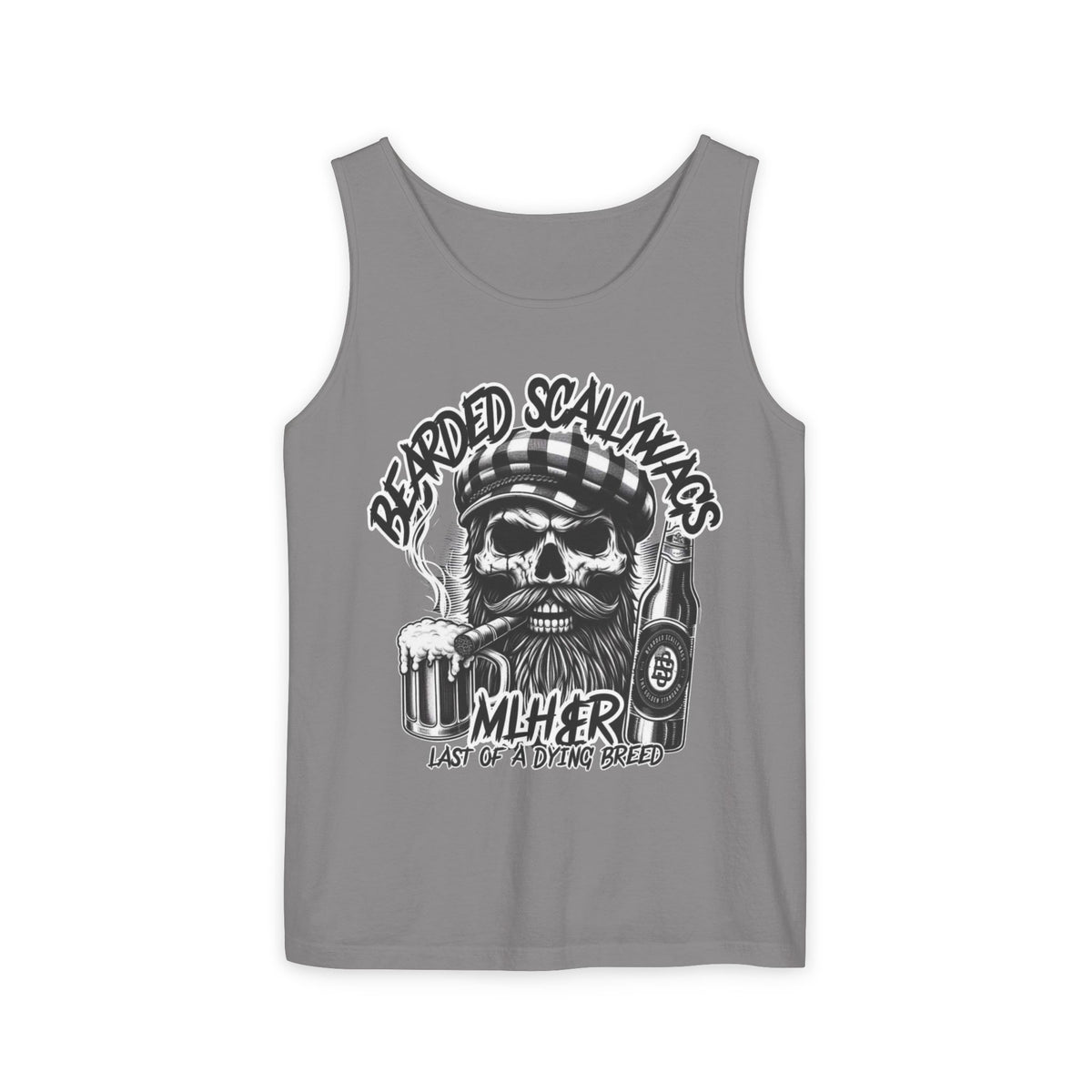 Dying Breed Tank Top, Unisex Graphic Tee, Summer Apparel, Beachwear, Gift for Men, Funny Beer Shirt, Last of a Dying Breed