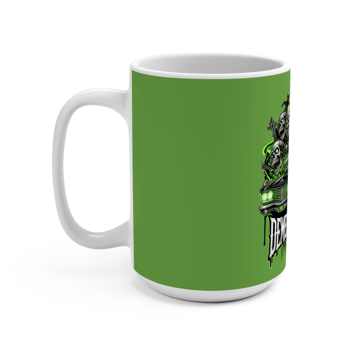 Demented Hearse Mug 15oz