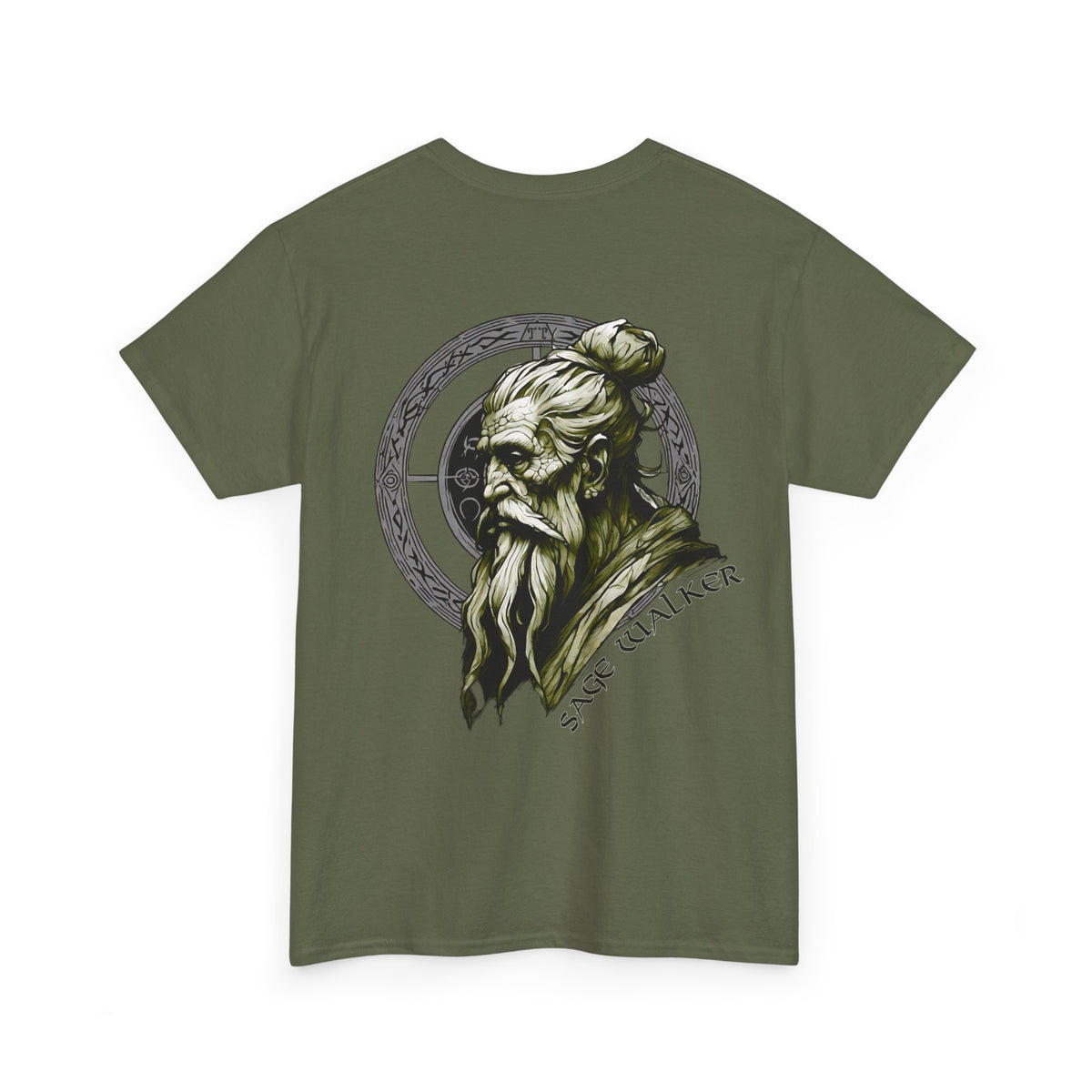 Sage Walker Back Print Heavy Cotton Tee