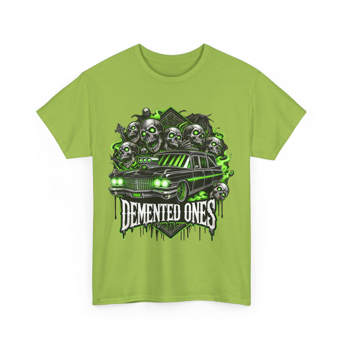 Demented Hearse  Heavy Cotton Tee