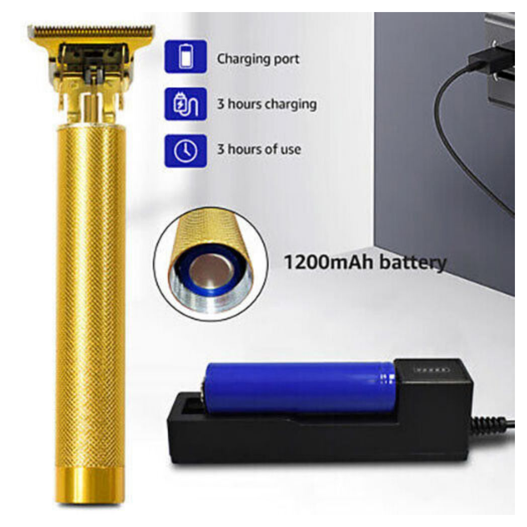Professional Trimmer Hair Clippers Cutting Beard Cordless Barber Shaving Machine